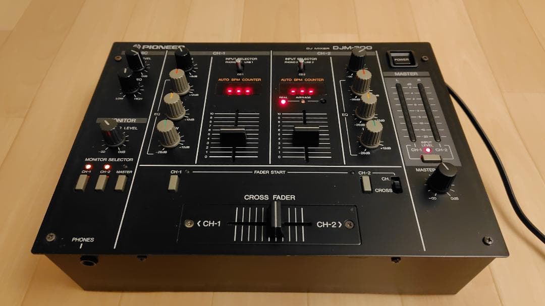 【PIONEER】DJミキサー DJM-300 DJM-300 (archived) 2-channel performance mixer (black) - Pioneer DJ