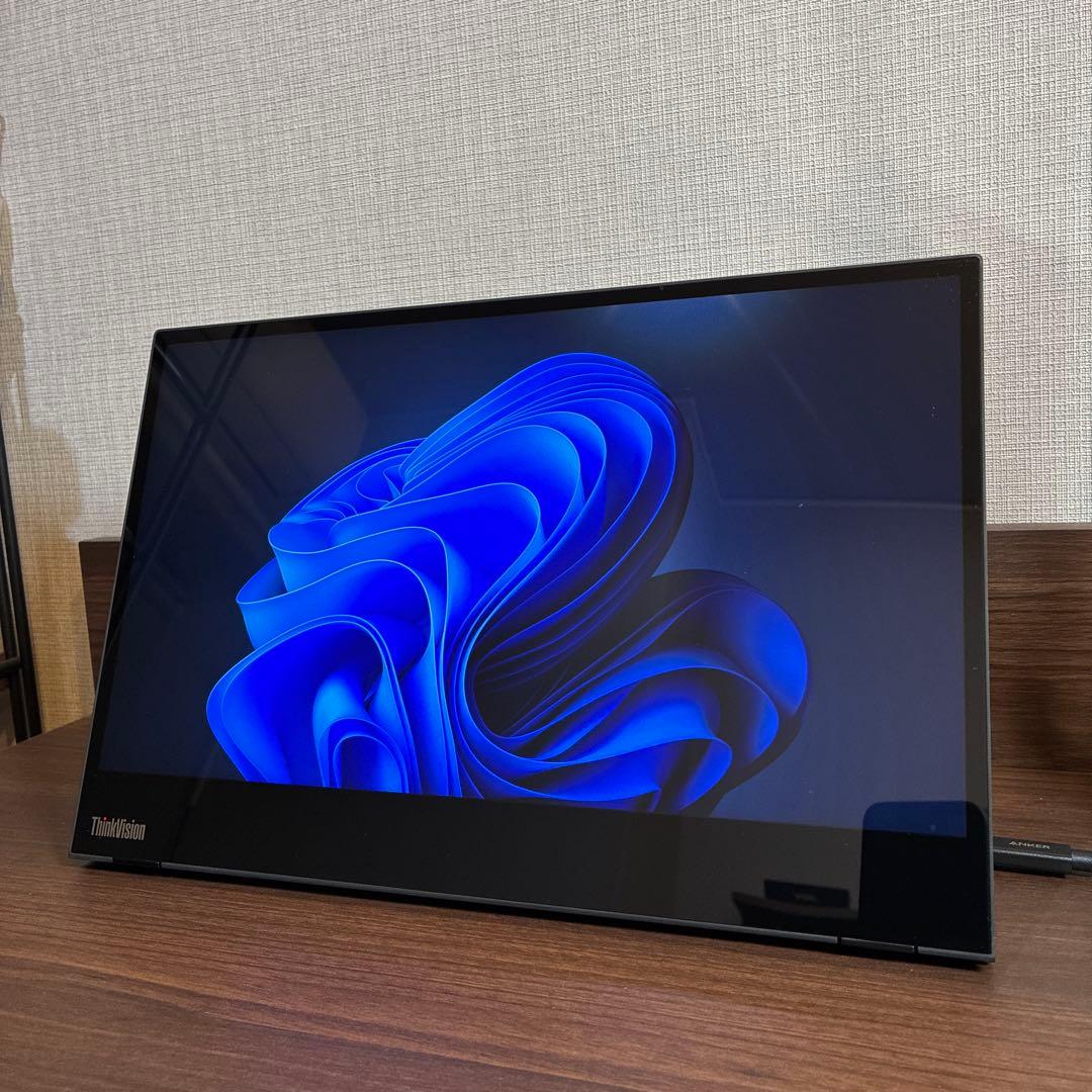 の*む様 ThinkVision M14t フラットパネルモニター モバイルモ の*む様