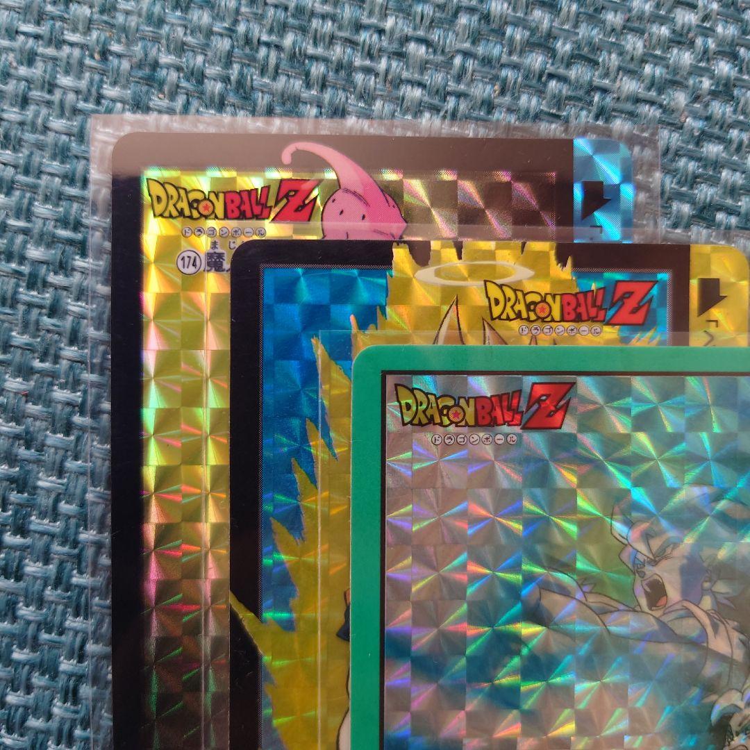 激レア】ドラゴンボール カードダス 悟空 悟飯 悟天 魔人 1994年 鳥山