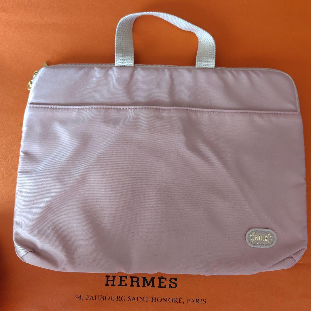 極美品 FEILER フェイラー ハイジ エンボス加工 パソコンケース ピンク