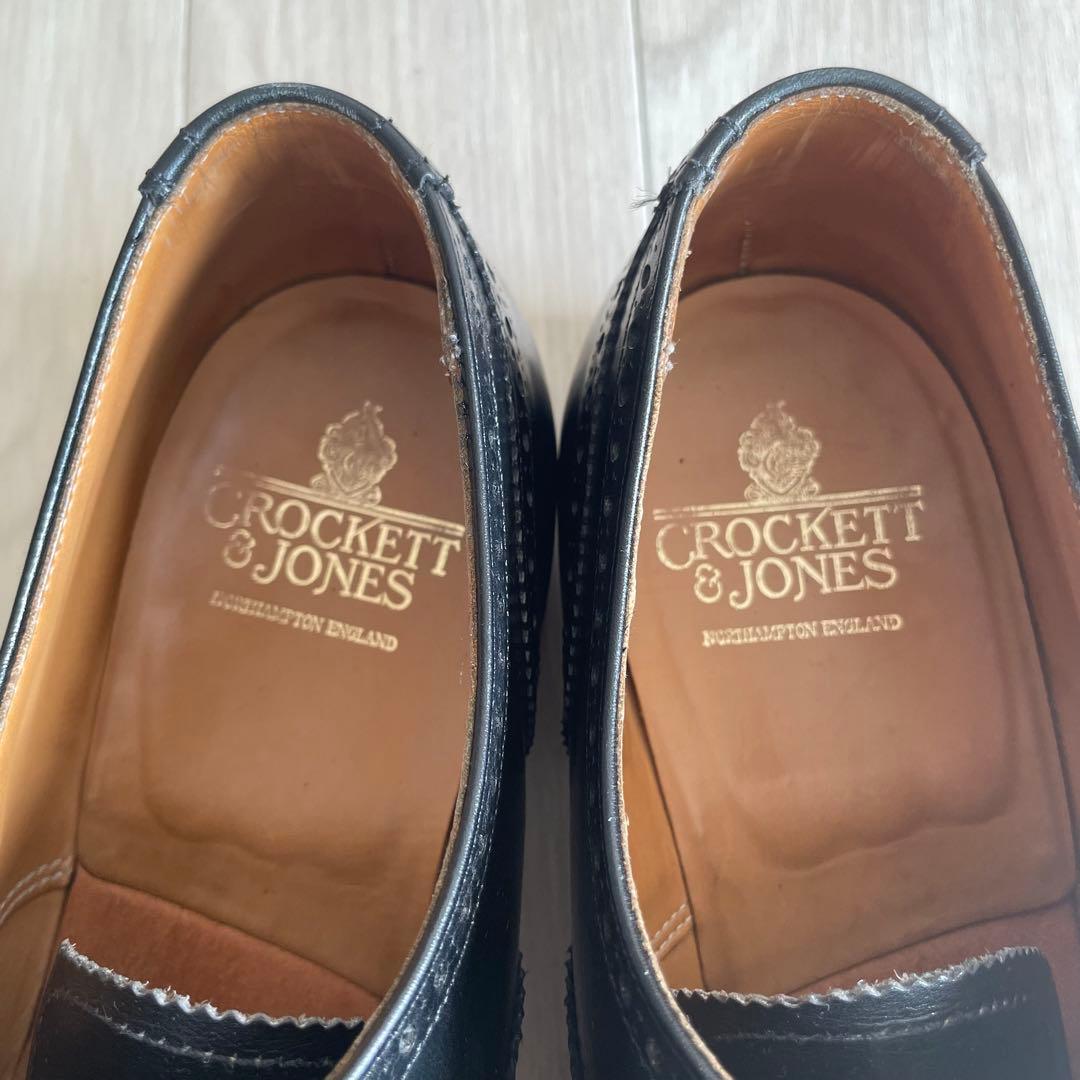 希少 廃盤 クロケット&ジョーンズ FINSBURY ドレスウィングチップ 8