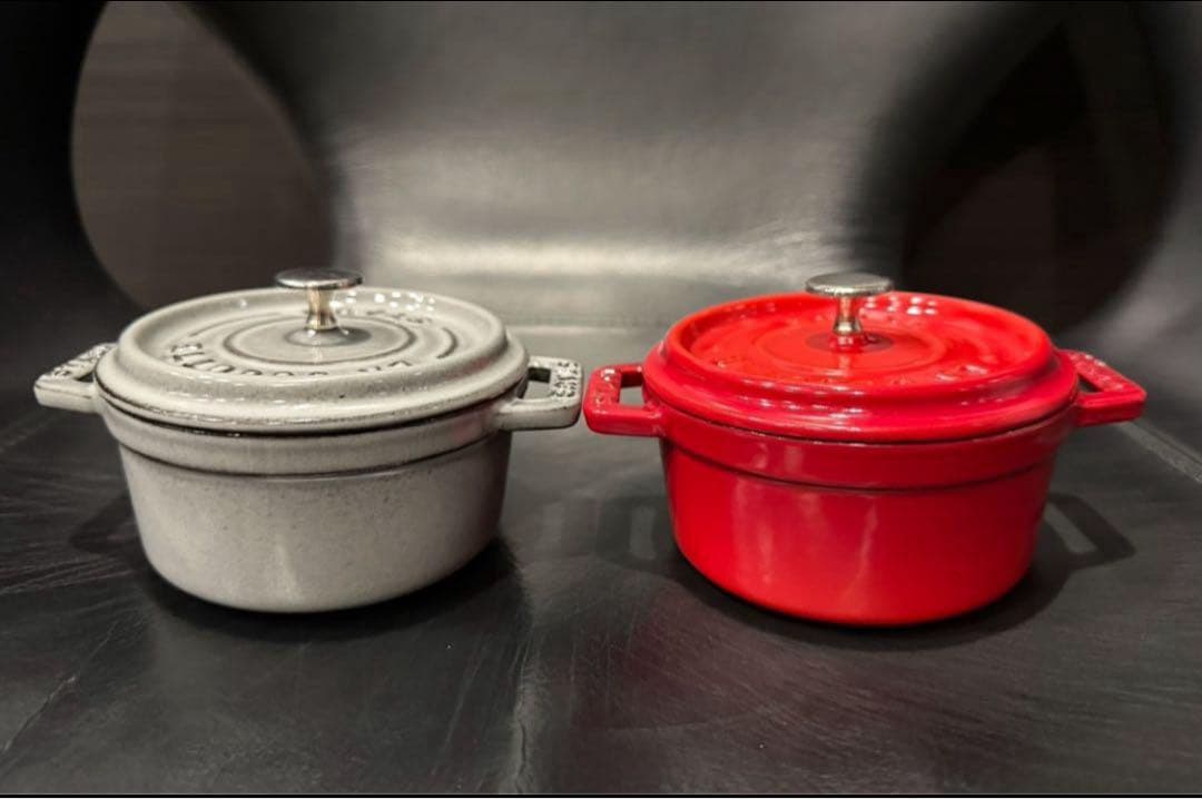 チ*ツ様 【staubストウブ 】ピコ・ココット《10cm》3個とスタンド