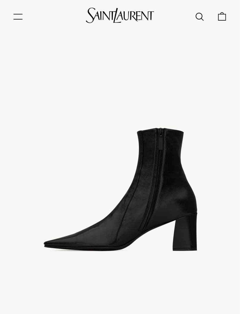 希少】SAINT LAURENT RAINER ジップブーツ41 - メルカリ