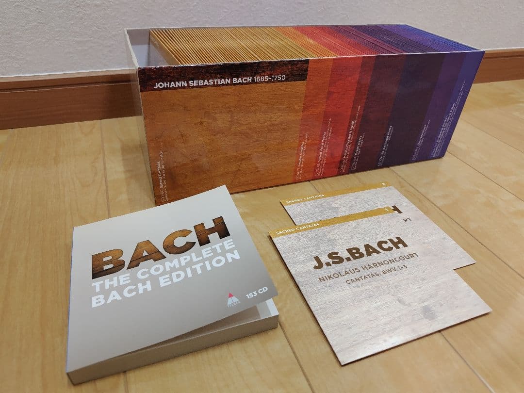 バッハ全集(THE COMPLETE BACH EDITION・153CD)