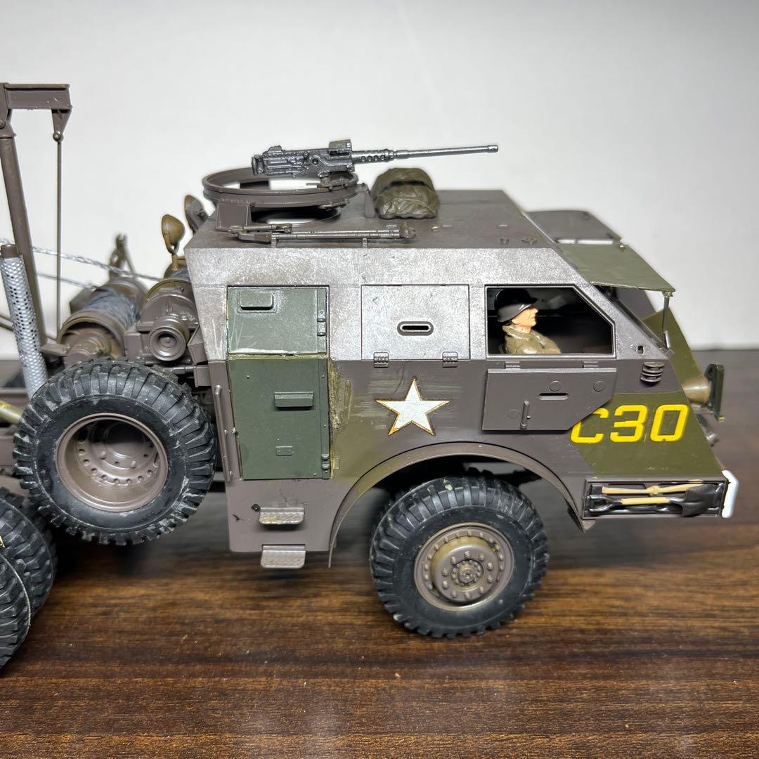 1/35 アメリカ軍 M25 戦車運搬車 クォードガントラクター 1/35 戦車