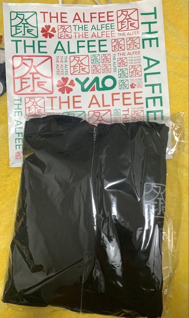 THE ALFEE 秩父 ポテくまくんパーカー ブラック