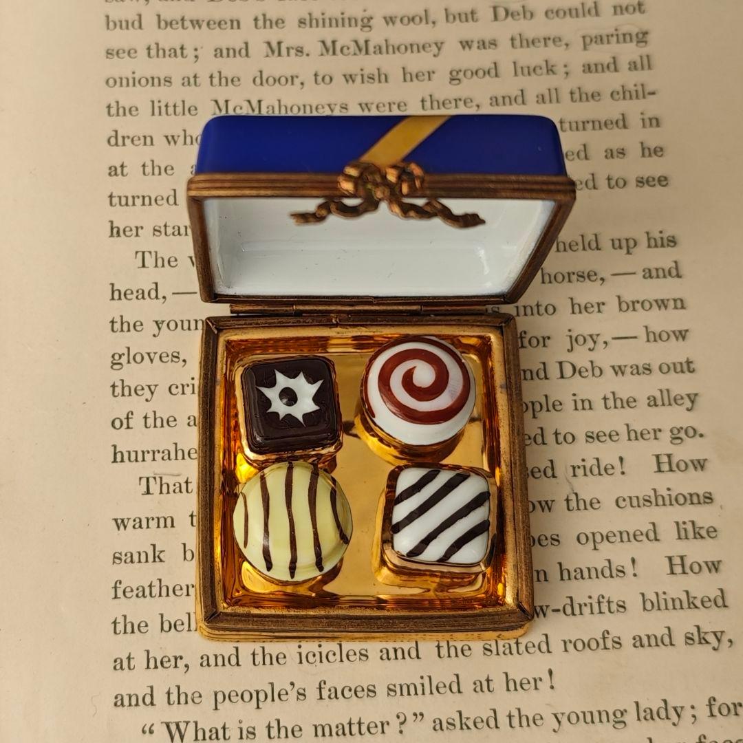 リモージュボックス チョコレート ショコラ フランス製 ミニチュア