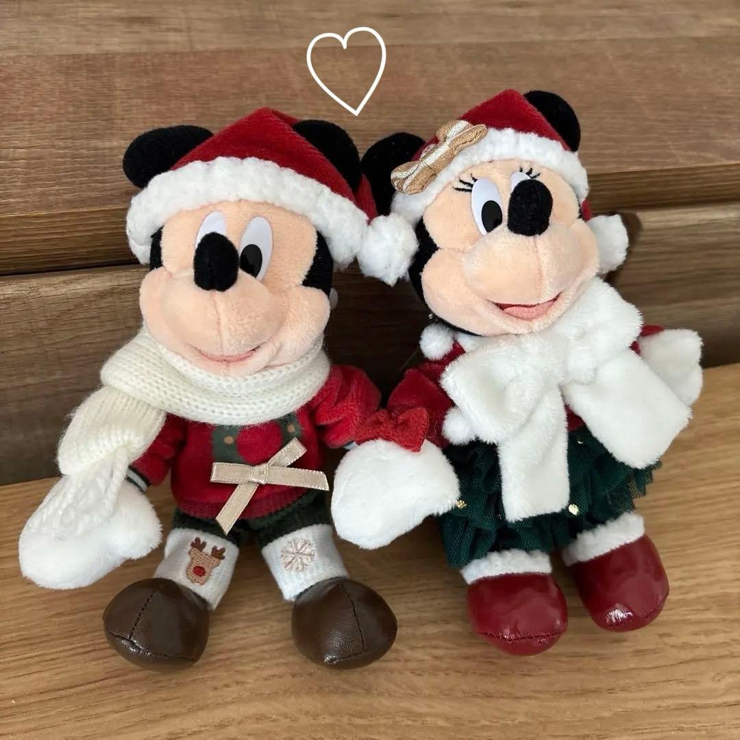 東京ディズニーリゾート ミッキー ミニー クリスマス 2025 ぬいぐるみ