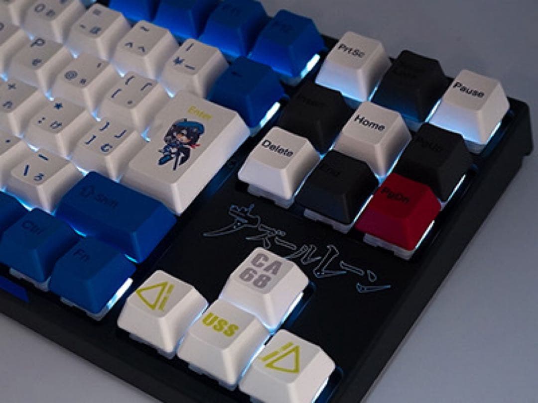 アズレン×ふもコレ キーボード ボルチモアモデル ジャスミン軸VARMILO アズレン×ふもコレ キーボード ボルチモアモデル ジャスミン軸VARMILO