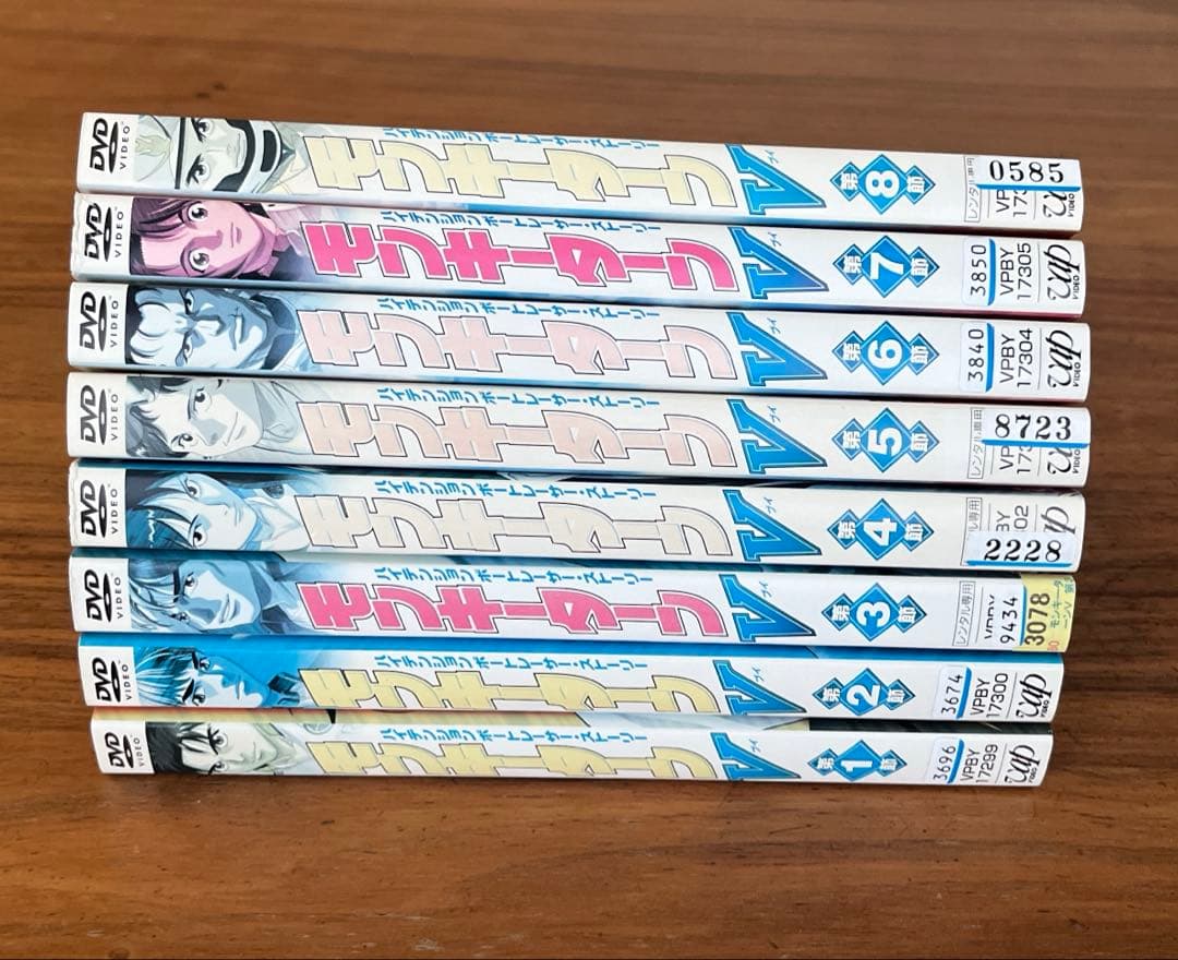 モンキーターン 全8巻＋モンキーターンV 全8巻 DVD 全巻セット - メルカリ