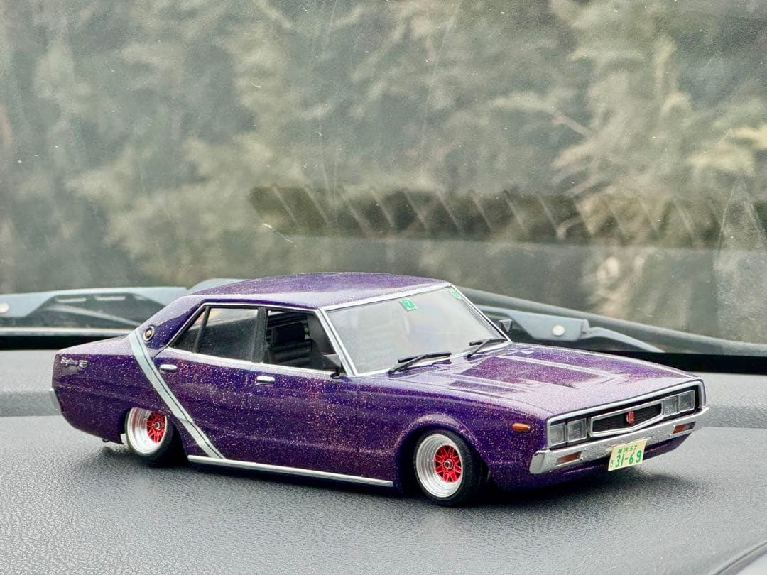 アオシマ•初版ラメチューニングカー ケンメリ4枚 - メルカリ