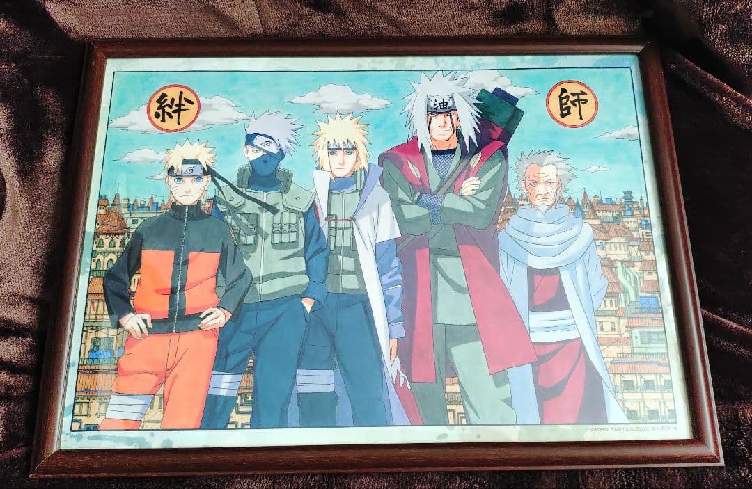 NARUTO　原作絵　ポスター Amazon.com: Pyramid America Naruto Poster - Naruto Shippuden
