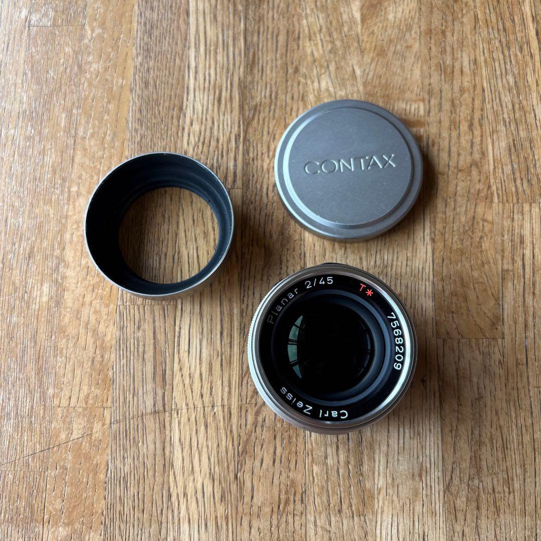 フィルムカメラ CONTAX Carl Zeiss Planar T* 45mm f/2 G2 楽天市場】コンタックス CONTAX G2 ブラック + Planar T* 45mm F2