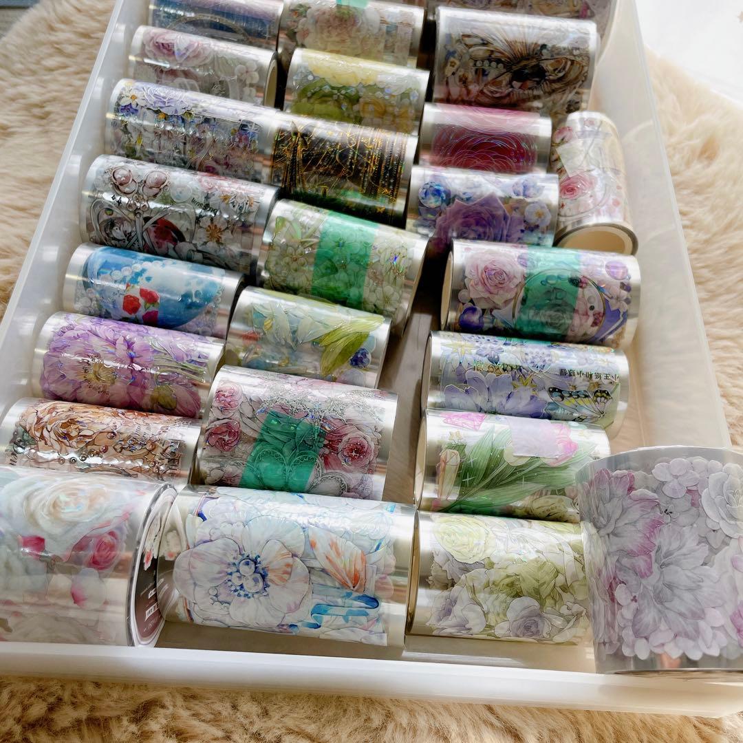 装飾マステ 20種類 おすそ分け 海外マスキングテープ まとめ売り