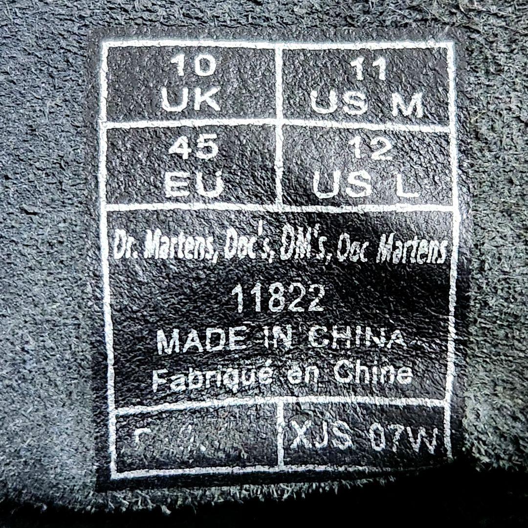 C*e様 希少 ドクターマーチン 本革 8ホール ブーツ ブラック UK10 2