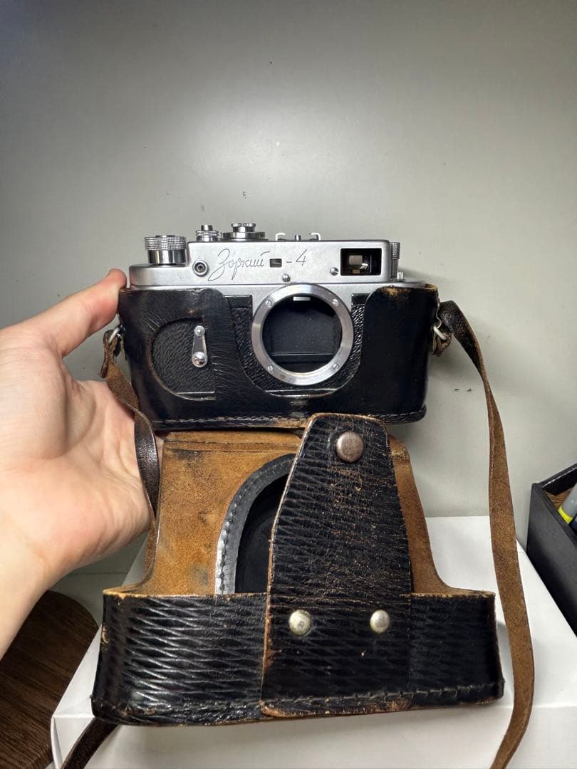 Zorki4 ゾルキー4 ソ連フィルムカメラ　速写ケース付 zorki-4_14-768x432.jpg.webp