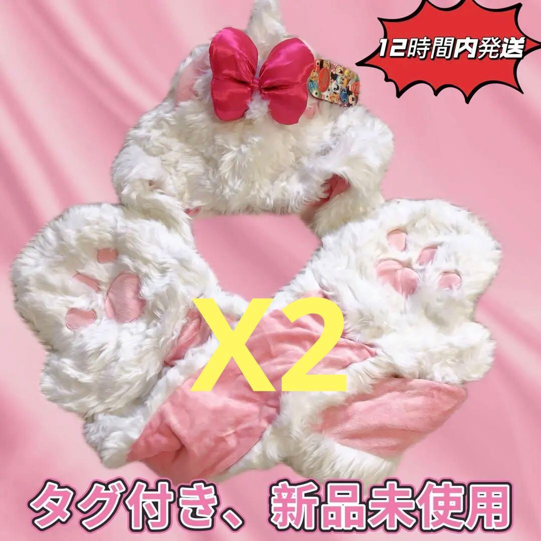 ディズニー マリーちゃん マフラーキャップ 新品未使用 - メルカリ