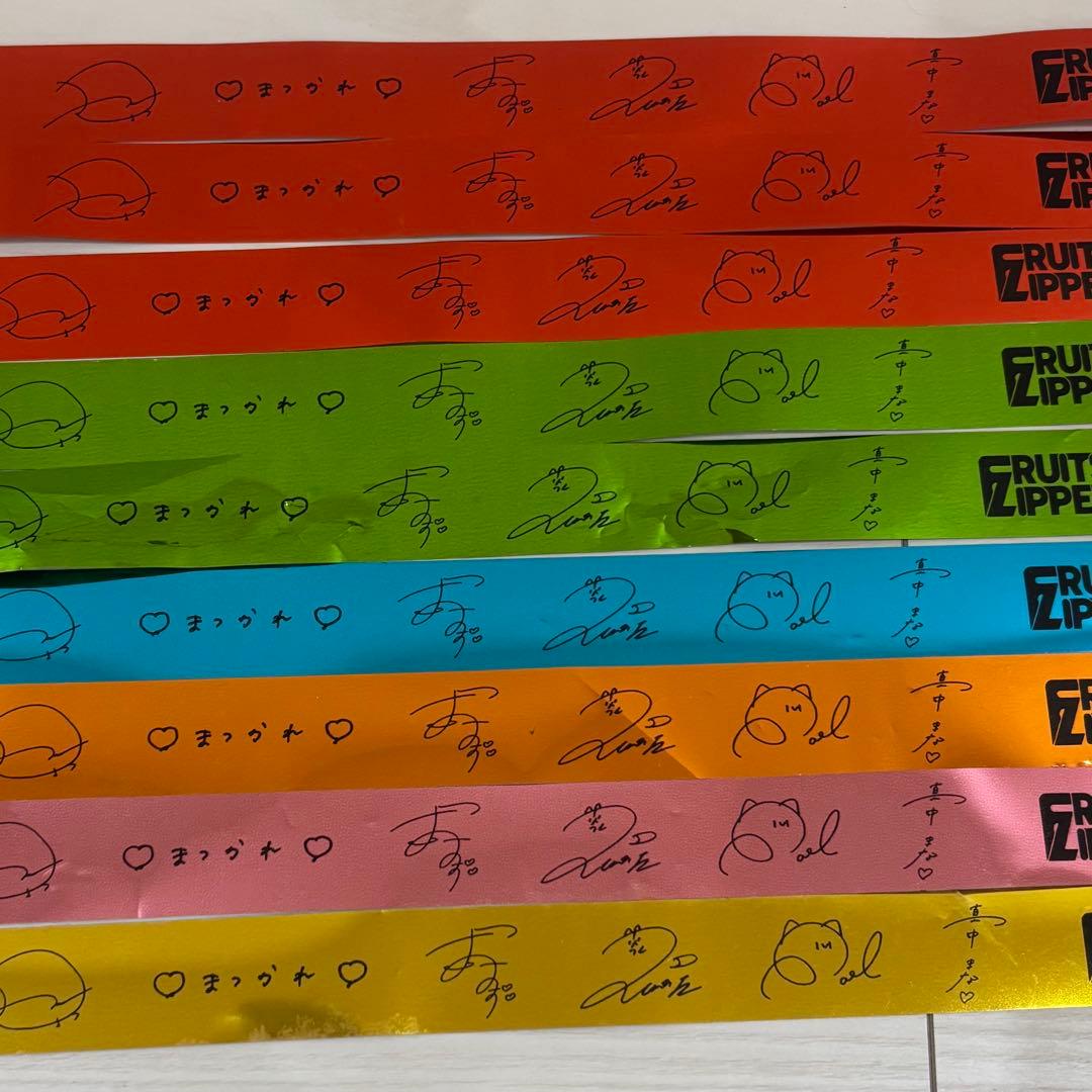 FRUITSZIPPER 銀テープ - メルカリ