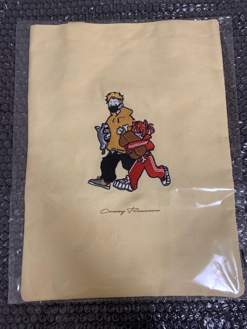 新品未開封】Crazy Raccoon トートバッグ わいわい 赤見かるび - メルカリ
