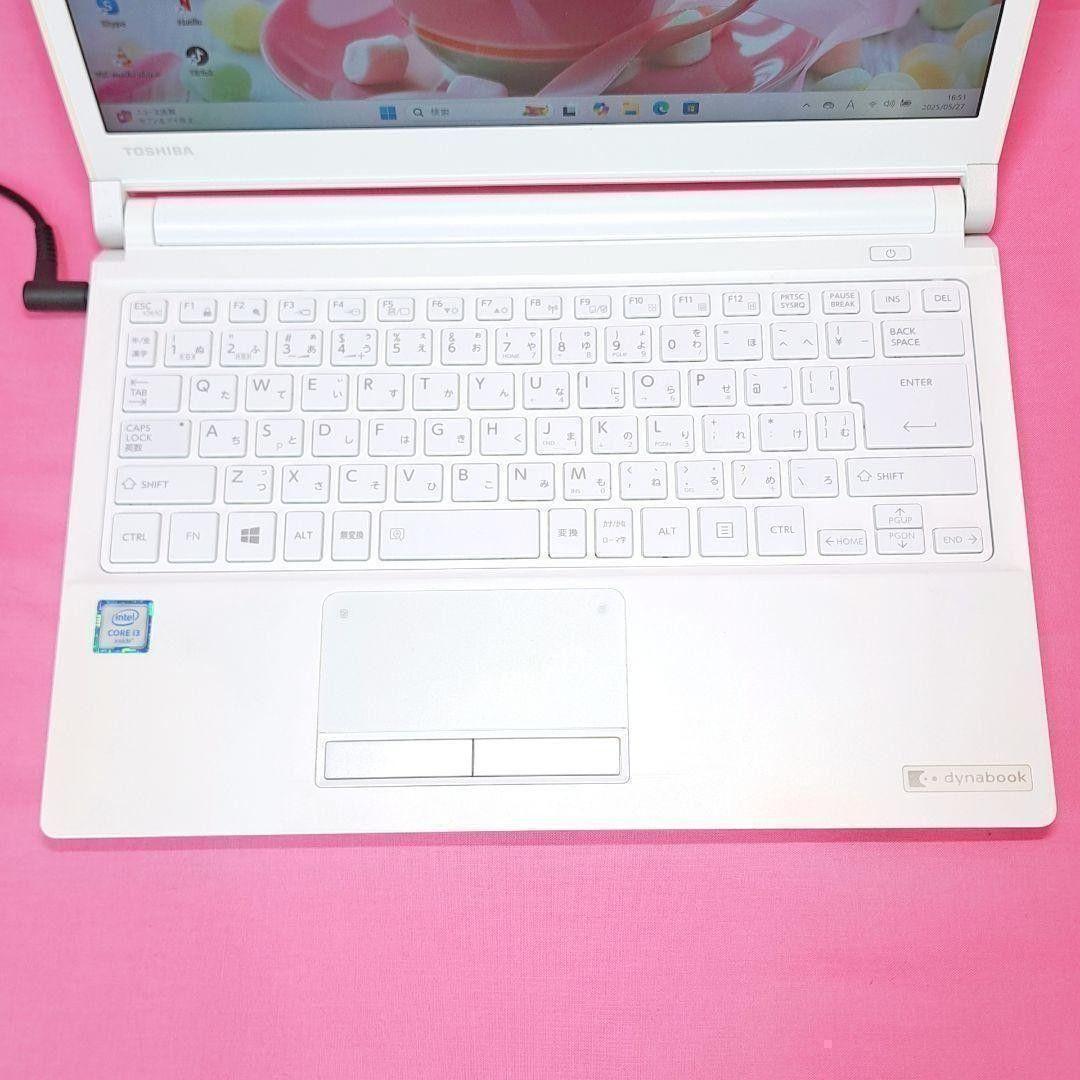 D33 小型 東芝ノートパソコン 第6世代i3/SSD/8G Windows11 - メルカリ