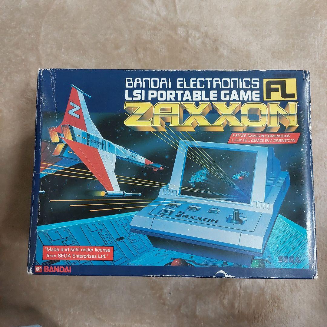【レア】FL ZAXXON ザクソン　バンダイ　昭和レトロ 本体 週刊電子ゲームレビュー「FLザクソン」