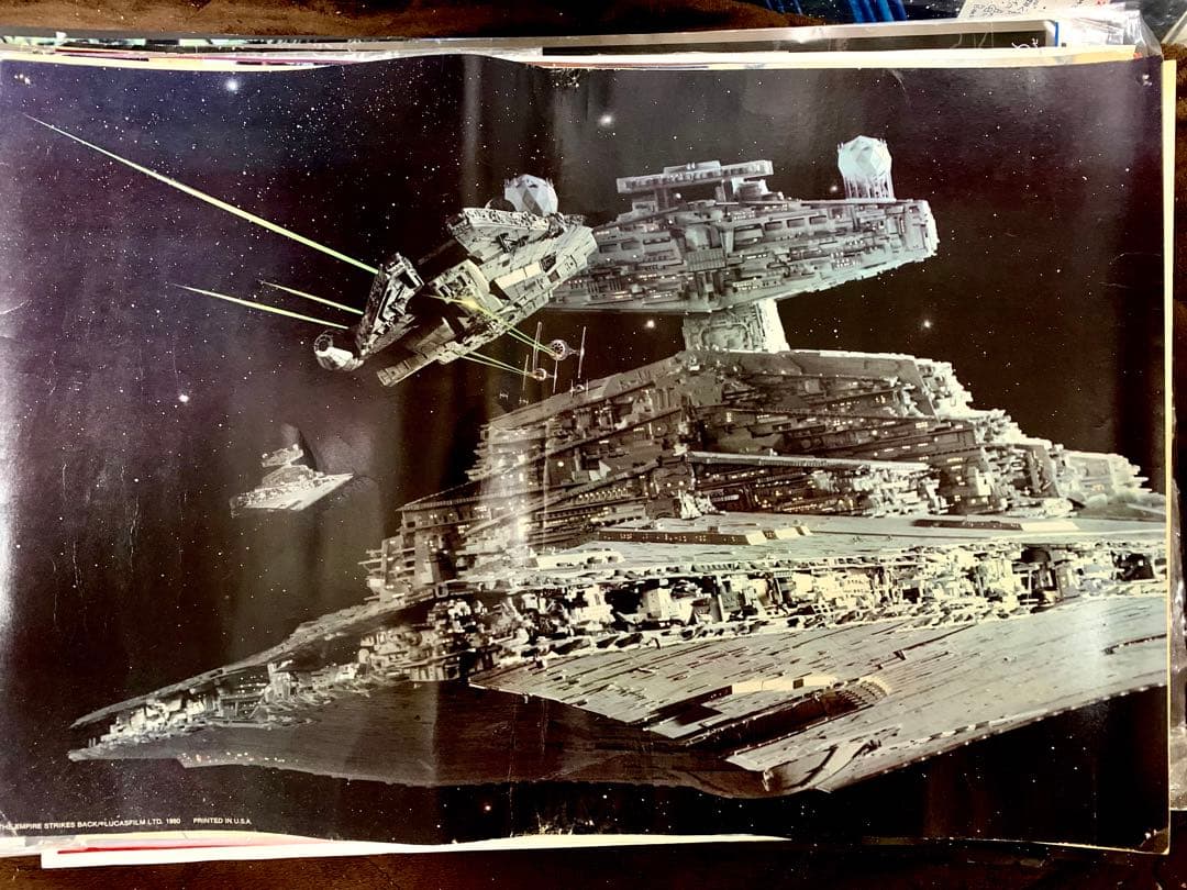 SW2 ポスター B2 スターウォーズ エピソード5 帝国の逆襲 アメリカ製