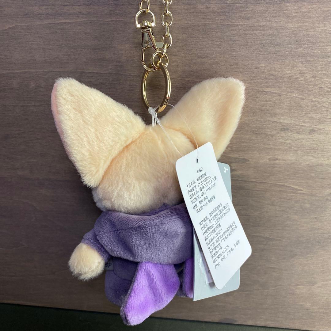 香港ディズニー ズートピア フィニック ぬいぐるみキーホルダー キー