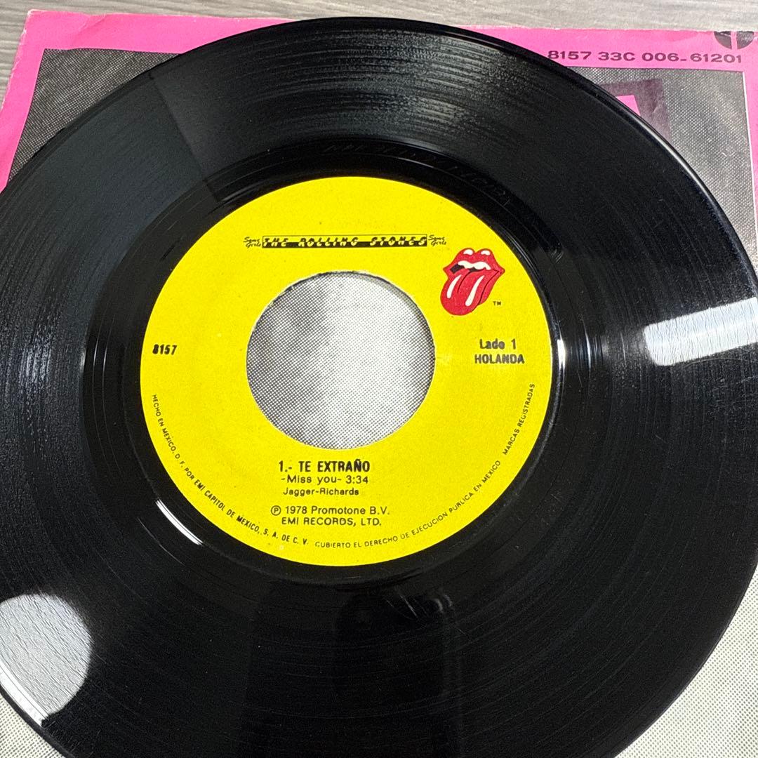 The Rolling Stones メキシコ盤シングルレコード