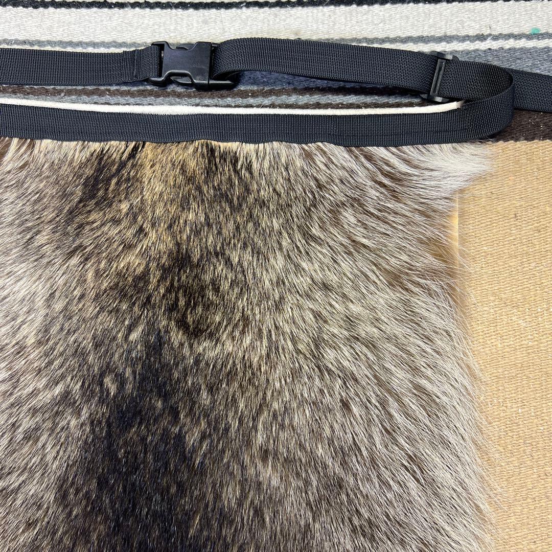 超特大 ラクーン 尻あて 腰当尻皮 登山 スキー キャンプ 引敷 山伏