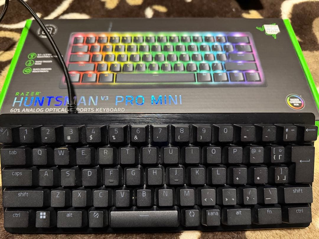 キーボード Razer Huntsman V3 Pro Mini Amazon.com: Razer Huntsman V3 Pro Mini 60% Esports Gaming Keyboard