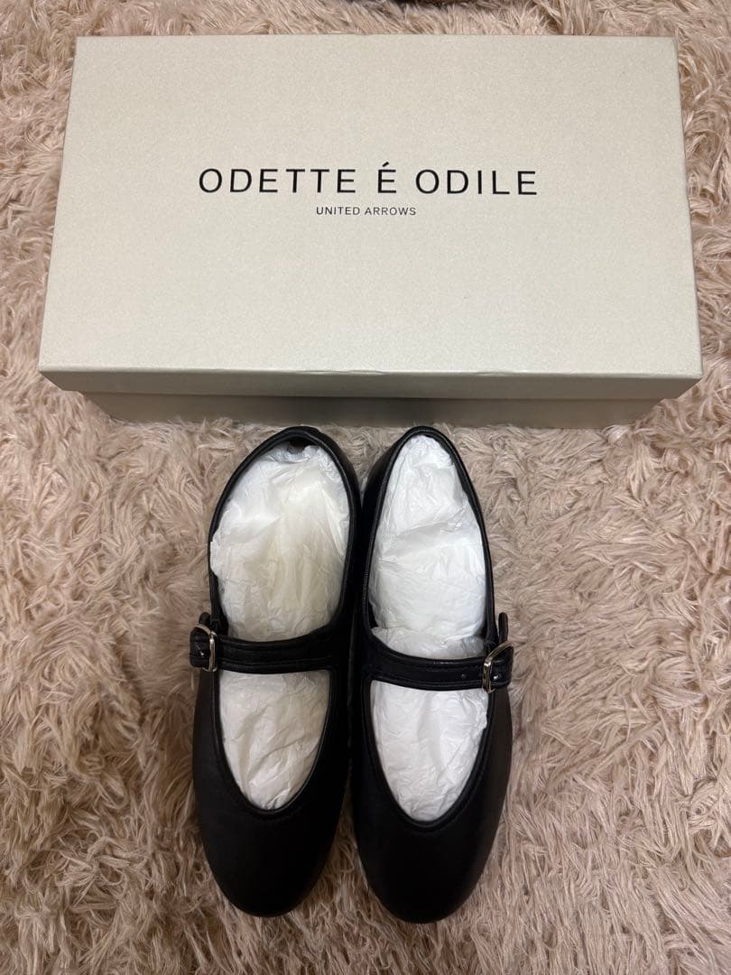 新品　オデットエオディール　メリージェーンソフト フラットシューズ　23.0cm