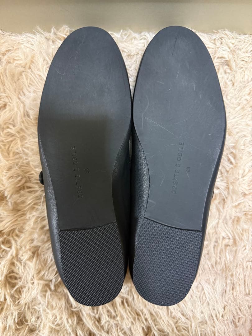 新品　オデットエオディール　メリージェーンソフト フラットシューズ　23.0cm