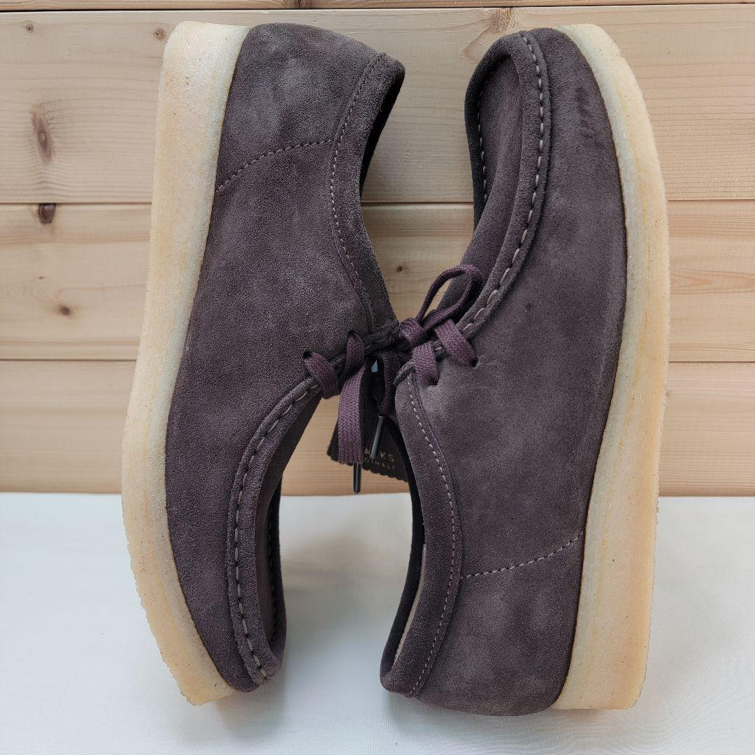 クラークス ワラビー ダークブラウン クレープソール UK8.5 26.5cm