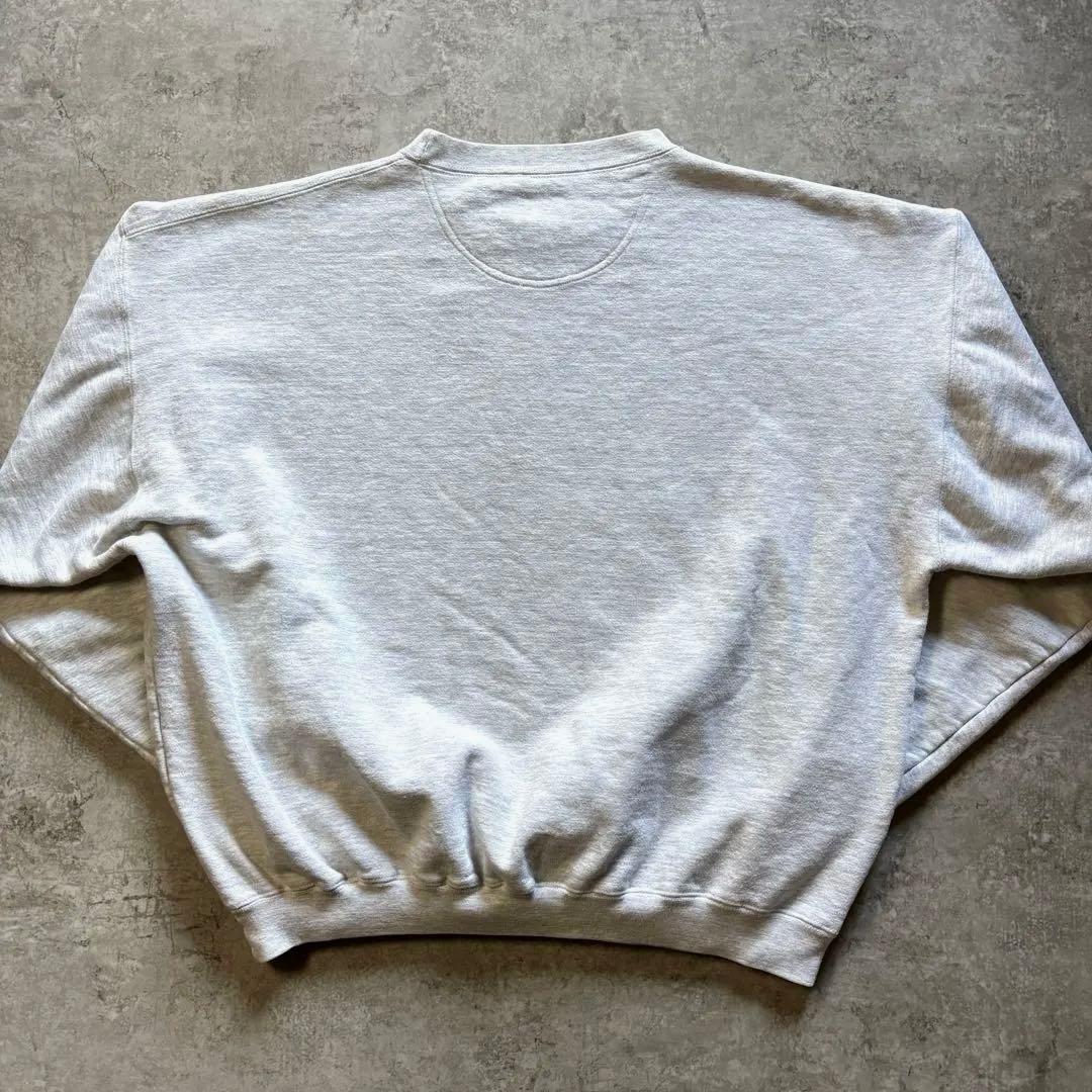 90s marlboroマルボロ リザード刺繍 スウェット グレー L 企業系