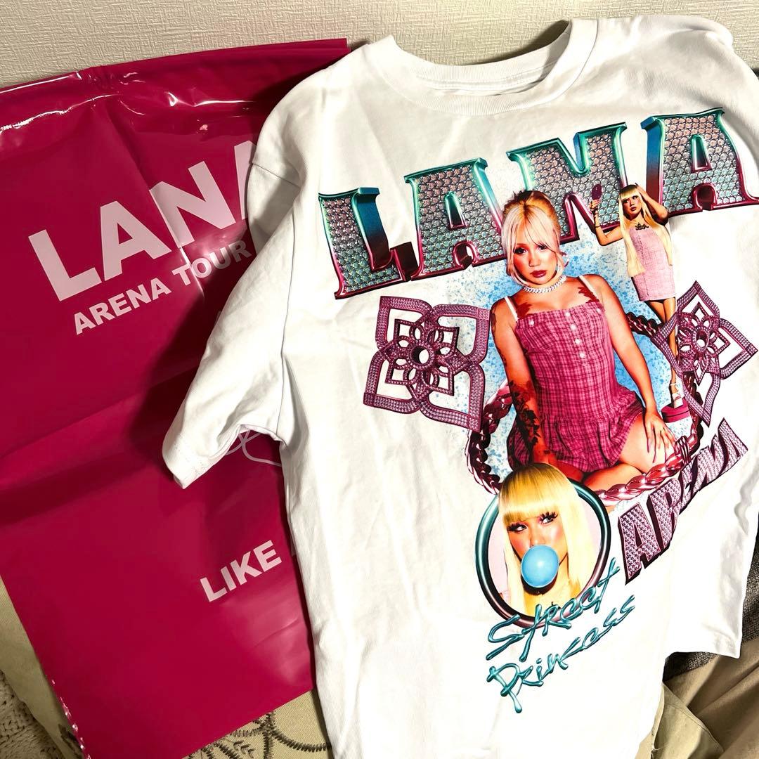 LANA ARENA TOUR 2025 Tシャツ Mサイズ ショッパー付き - メルカリ