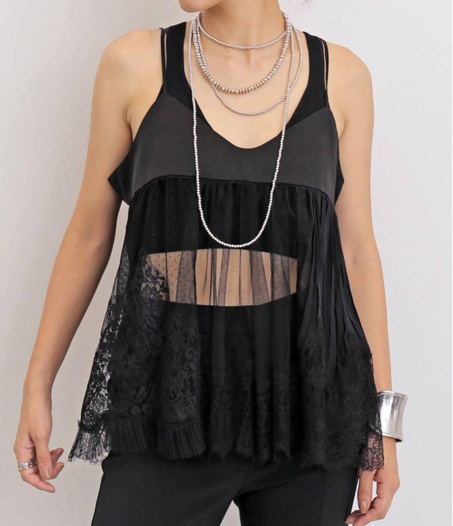 アパルトモン　レースキャミソール アパルトモン レースキャミソール - メルカリ