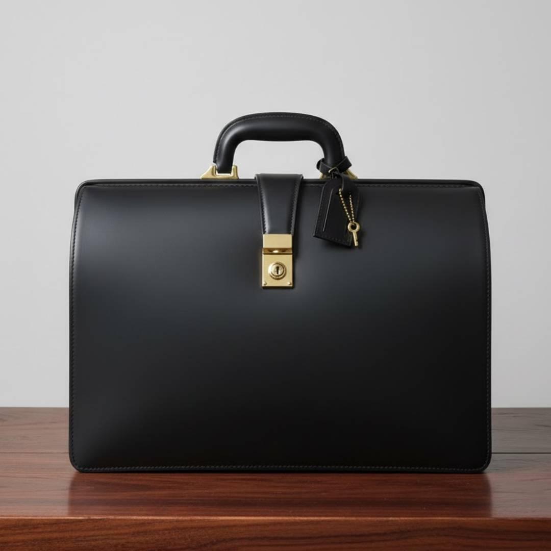 極美品 LEPHASE レファーゼ ダレスバッグ ビジネスバッグ 本革