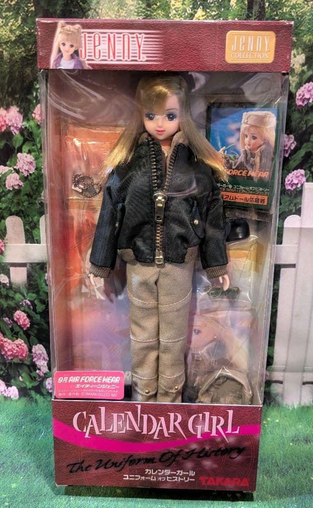 ジェニー カレンダーガール エイティーンジェニー エアーフォース