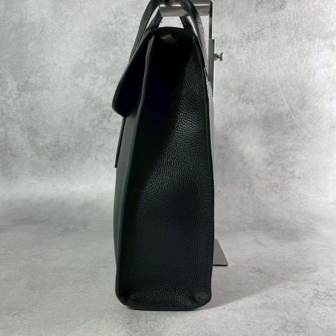 未使用級 コーチ メトロポリタン 2way ビジネスバッグ レザー A4可 黒