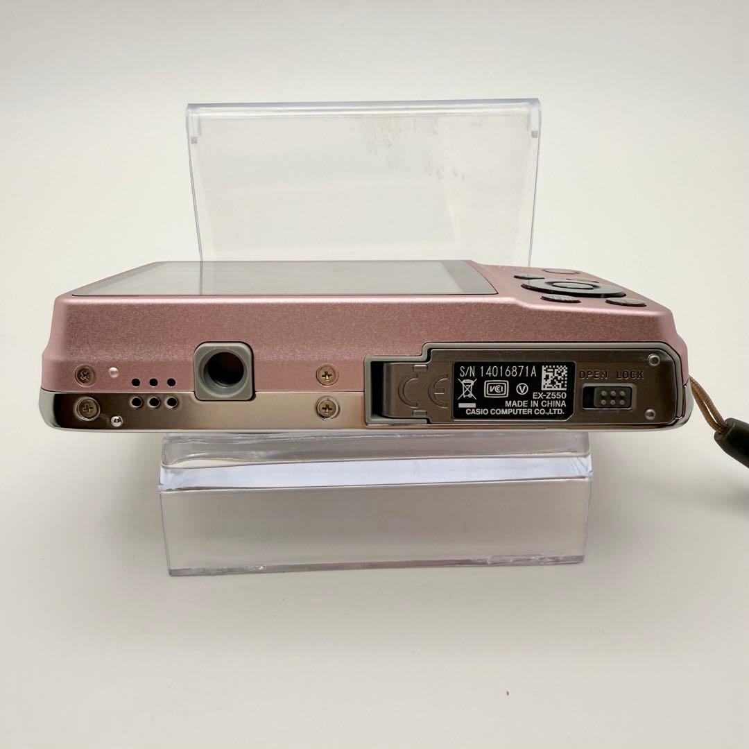 美品】CASIO EXILIM EX-Z550 ピンク 動作OK 充電器付 - メルカリ