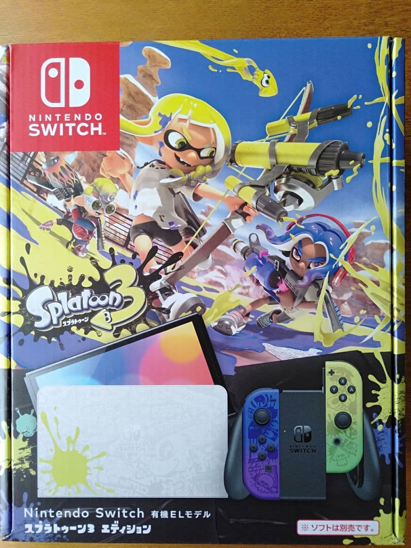 【新品・未開封】スイッチ switch スプラトゥーン3 スプラトゥーン Switch スプラトゥーン3（2022年9月9日発売