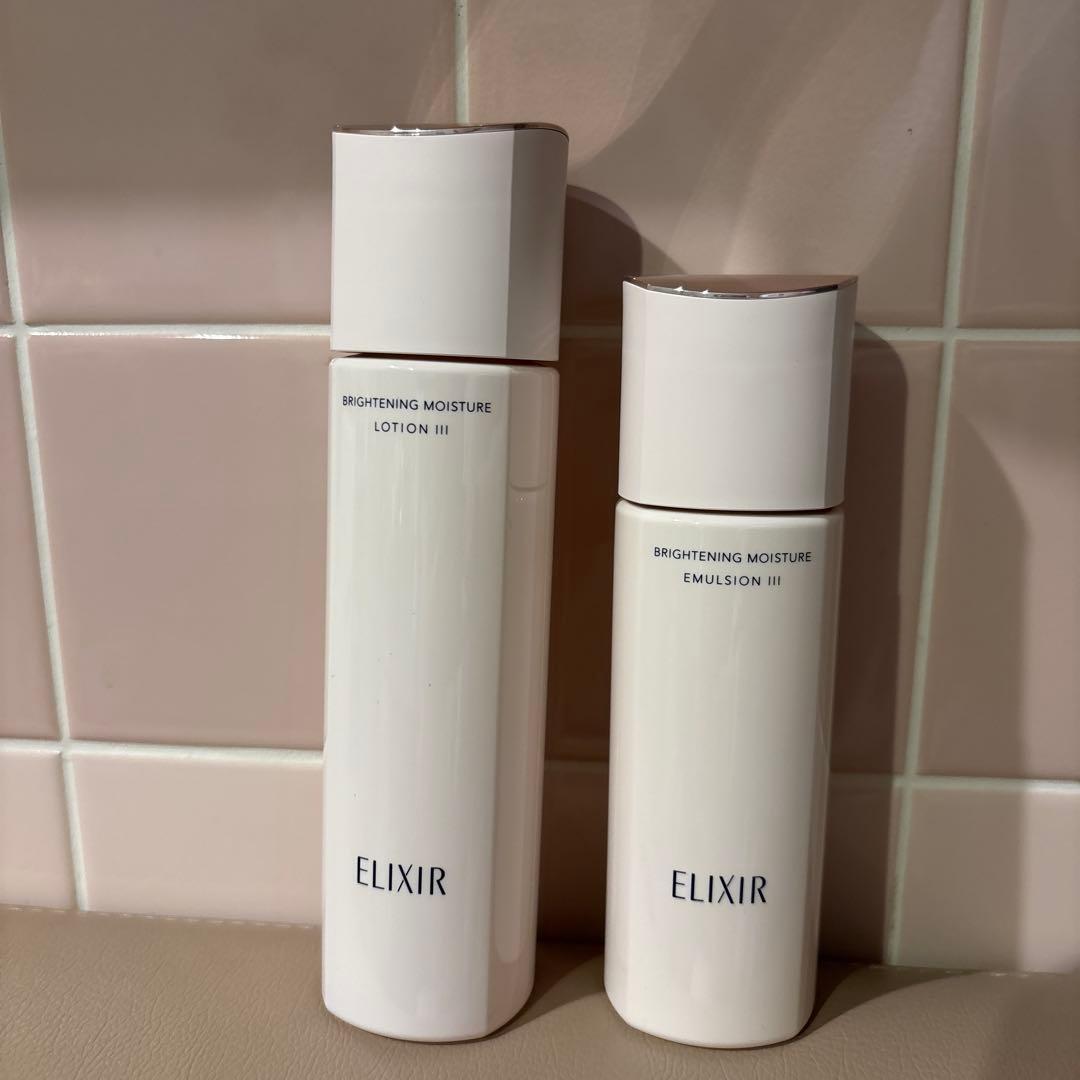 ELIXIR ブライトニングモイスチャー ローションIII &エマルジョンIII