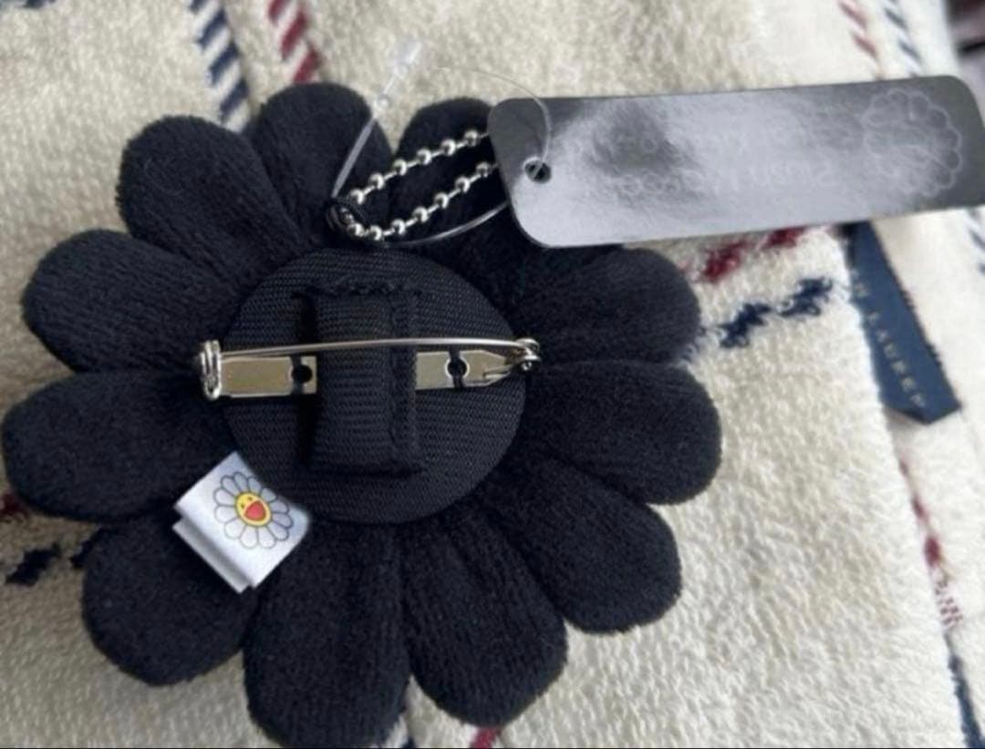 カイカイキキ 村上隆 キーチェン ブラック お花キーリング kaikaikiki