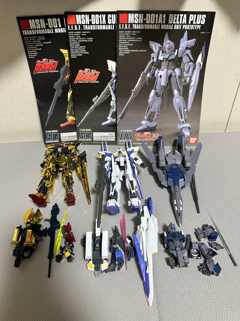 HG ガンプラ デルタプラス デルタガンダム ガンダムデルタカイ まとめ売り Amazon | HGUC 1/144 MSN-001X ガンダムデルタカイ (機動戦士ガンダム