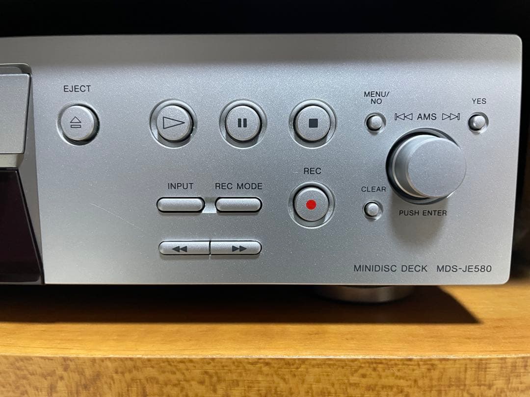 SONY ミニディスクデッキ MDS-JE580 - メルカリ
