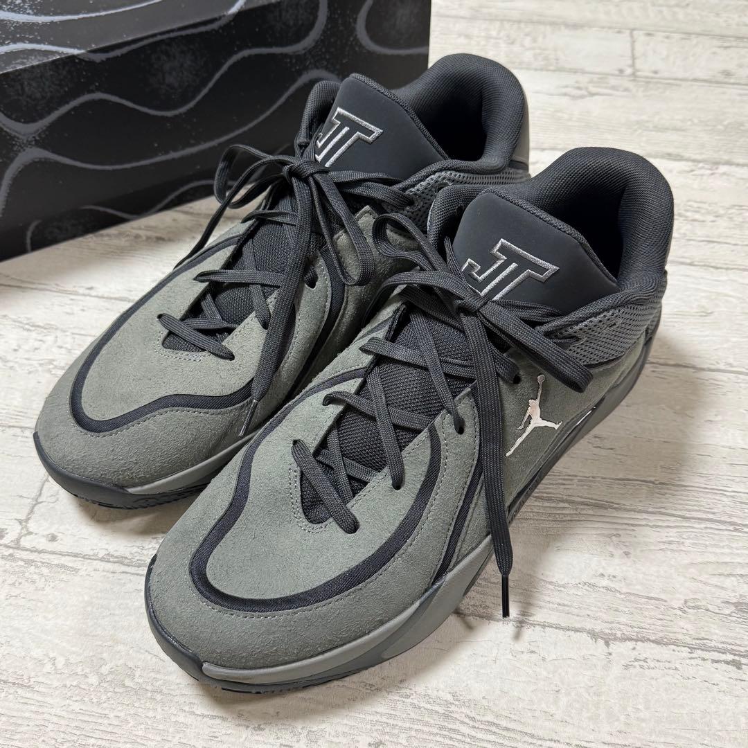Jordan テイタム 4 スモークグレー バスケットボールシューズ 31cm