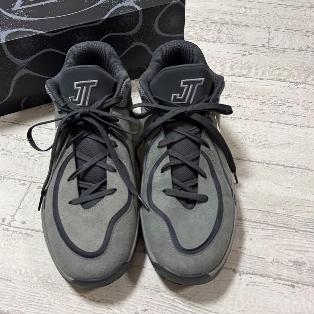 Jordan テイタム 4 スモークグレー バスケットボールシューズ 31cm