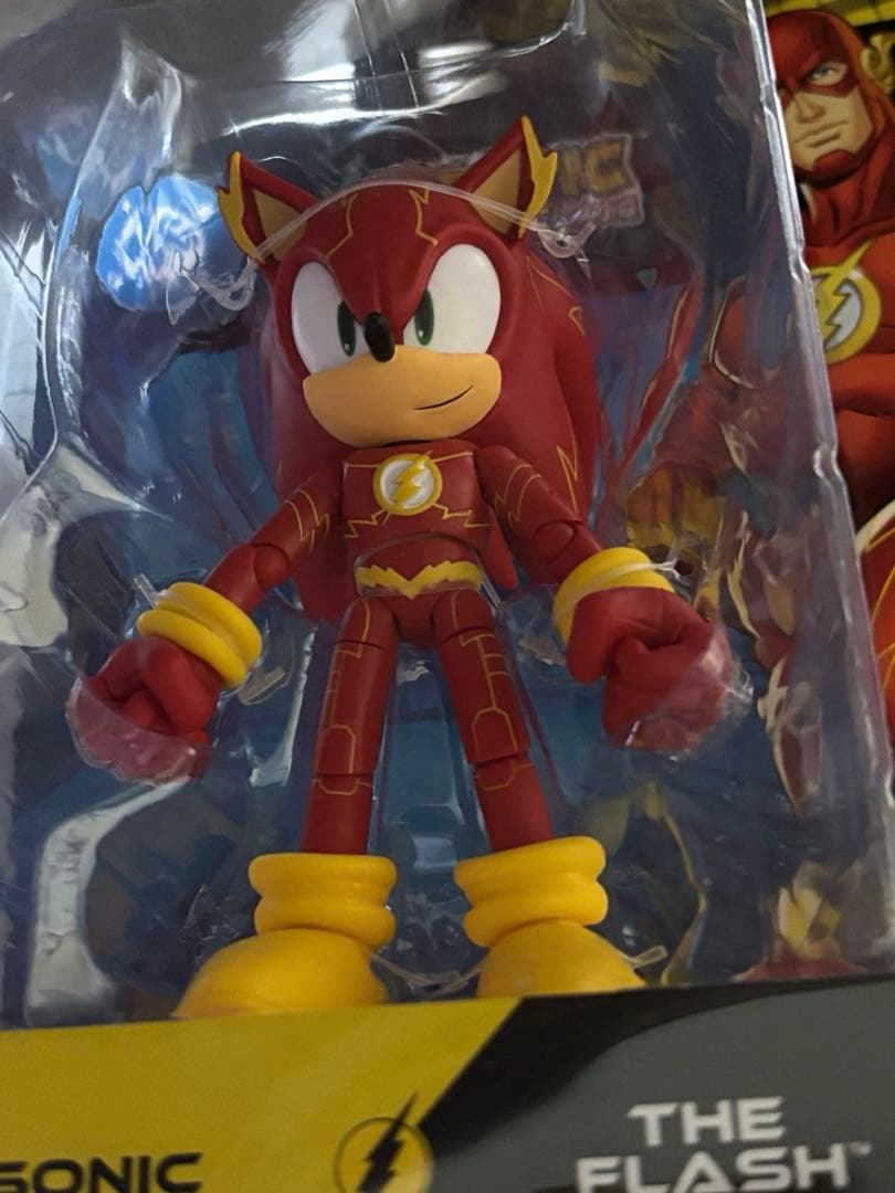 DCコラボ ソニック 可動 フィギュア 海外輸入品 ブリスター