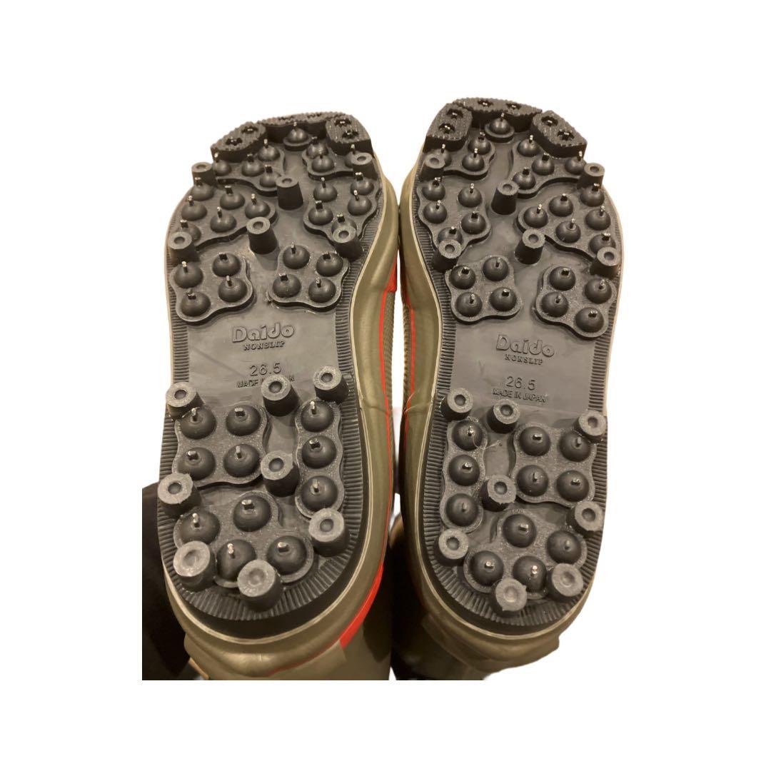 【未使用】大同石油　マイティアーマーNS　26.5cm スパイク底　安全靴