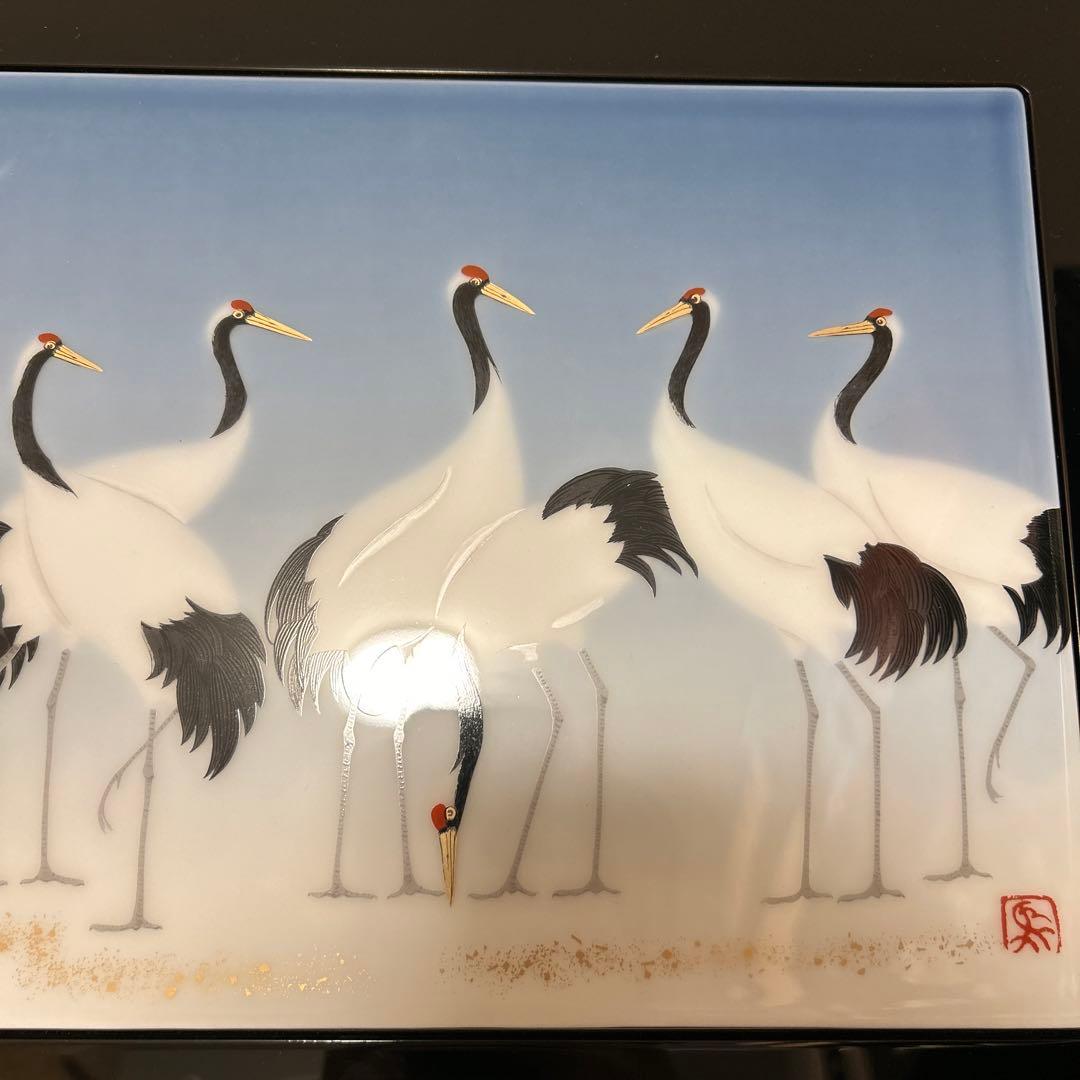 大倉陶園 陶額 黎明 輪島塗 前田一馬 レリーフ ウォールアート